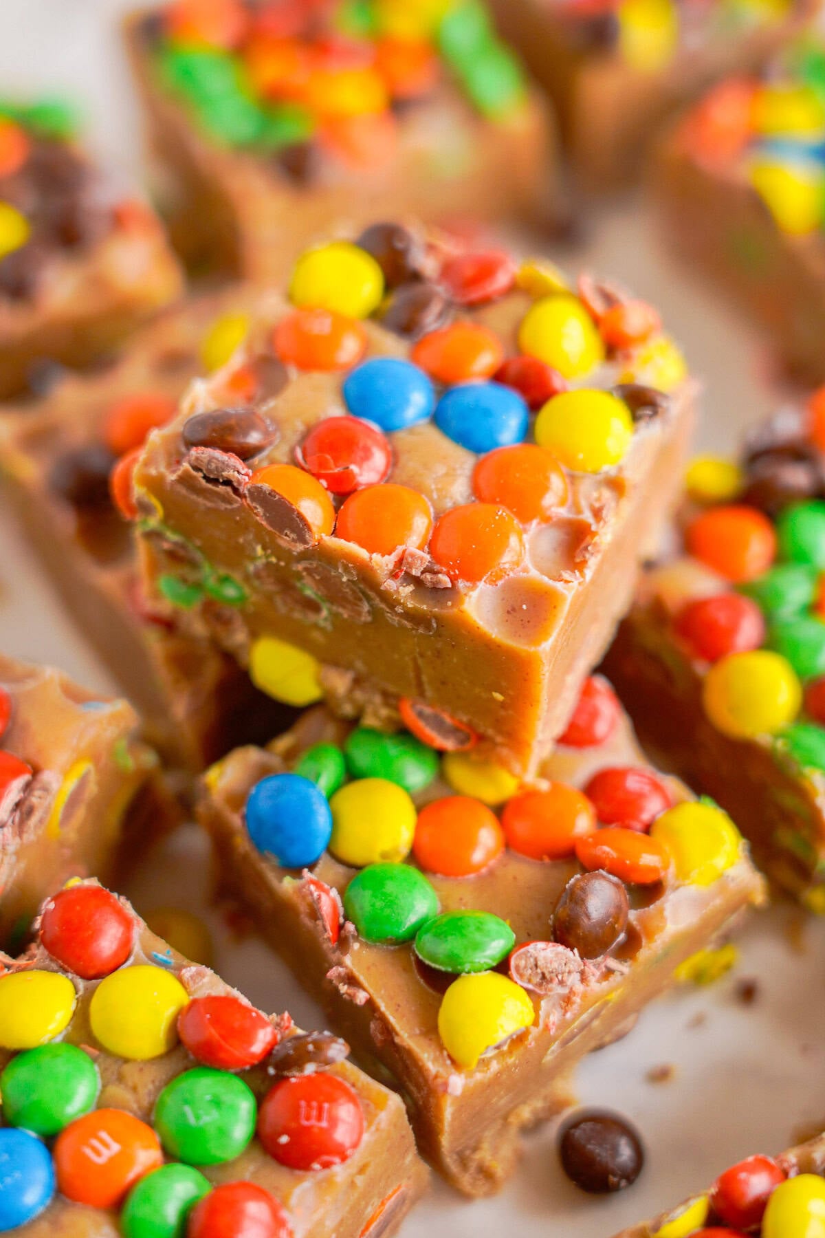 M&M Peanut Butter Fudge Recipe