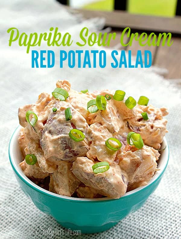 Paprika Sour Cream Red Potato Salad