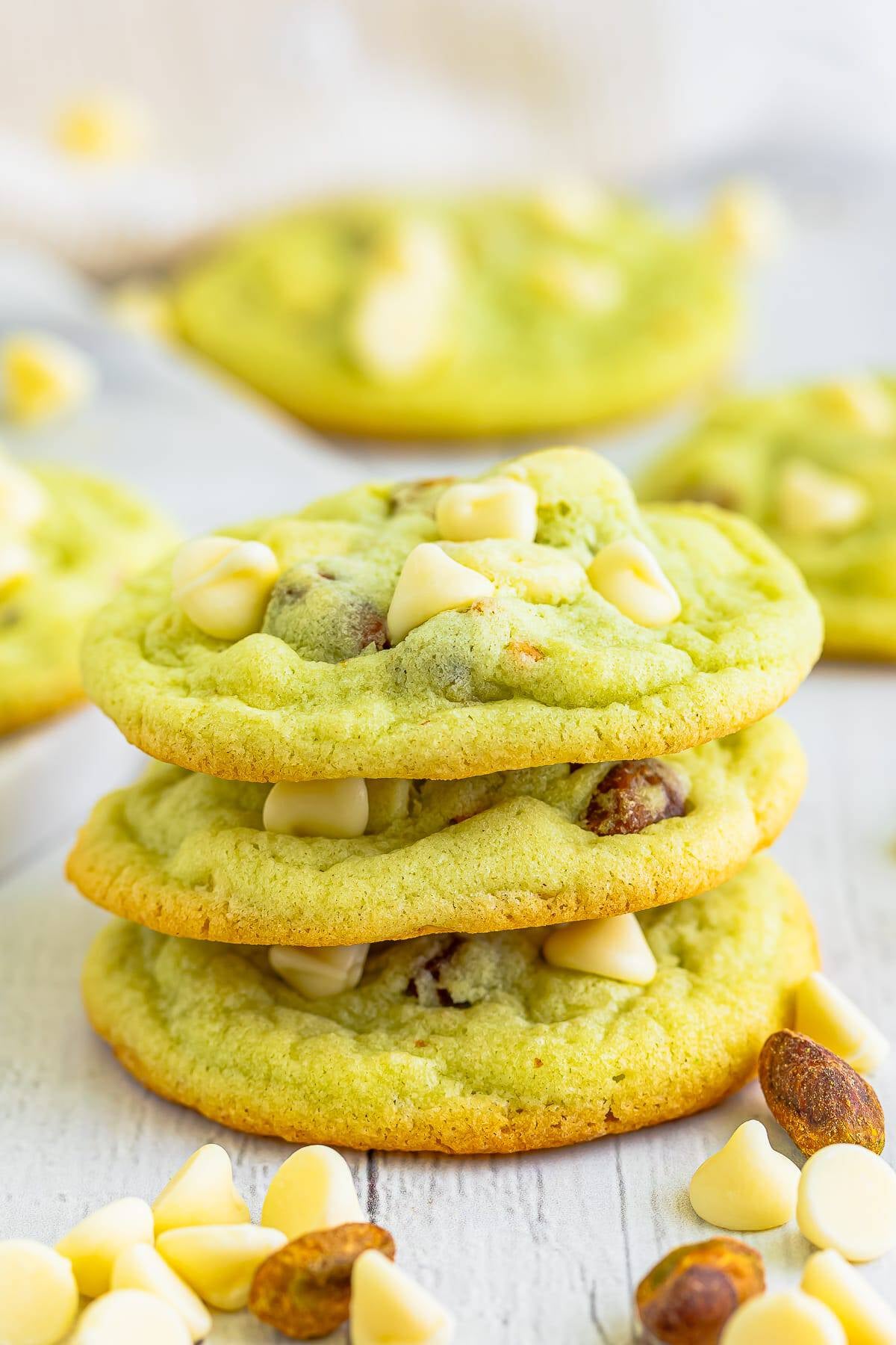 Easy Soft Pistachio Cookies Recipe with Pudding Mix