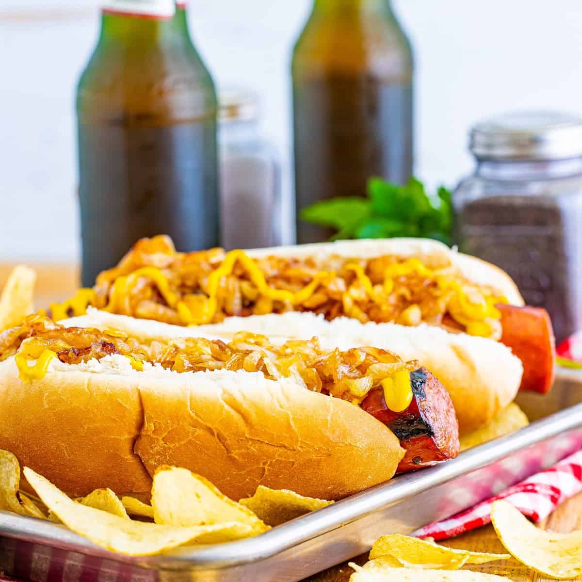 Polish Sausage Recipe (Maxwell Street Sandwich)