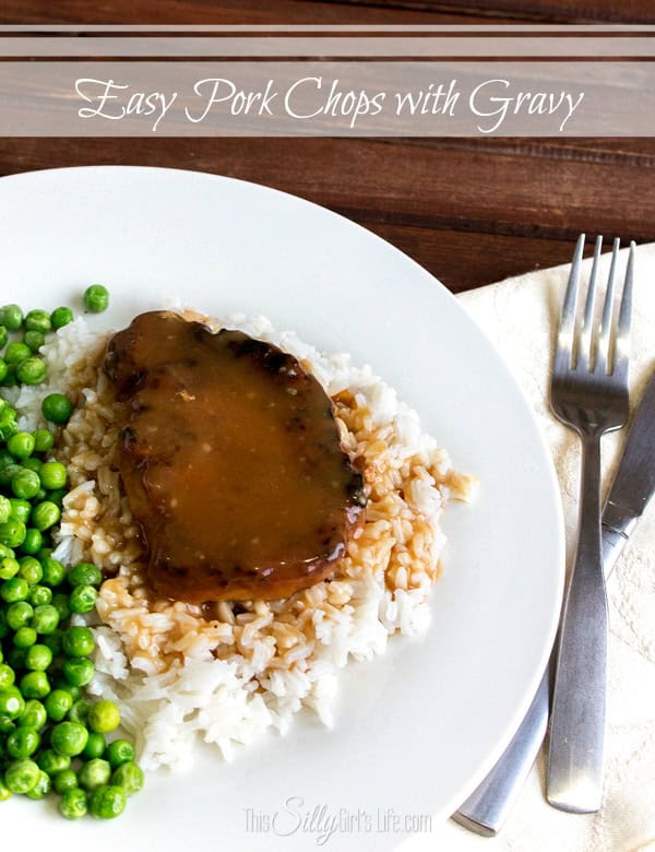 Easy Pork Chops with Gravy