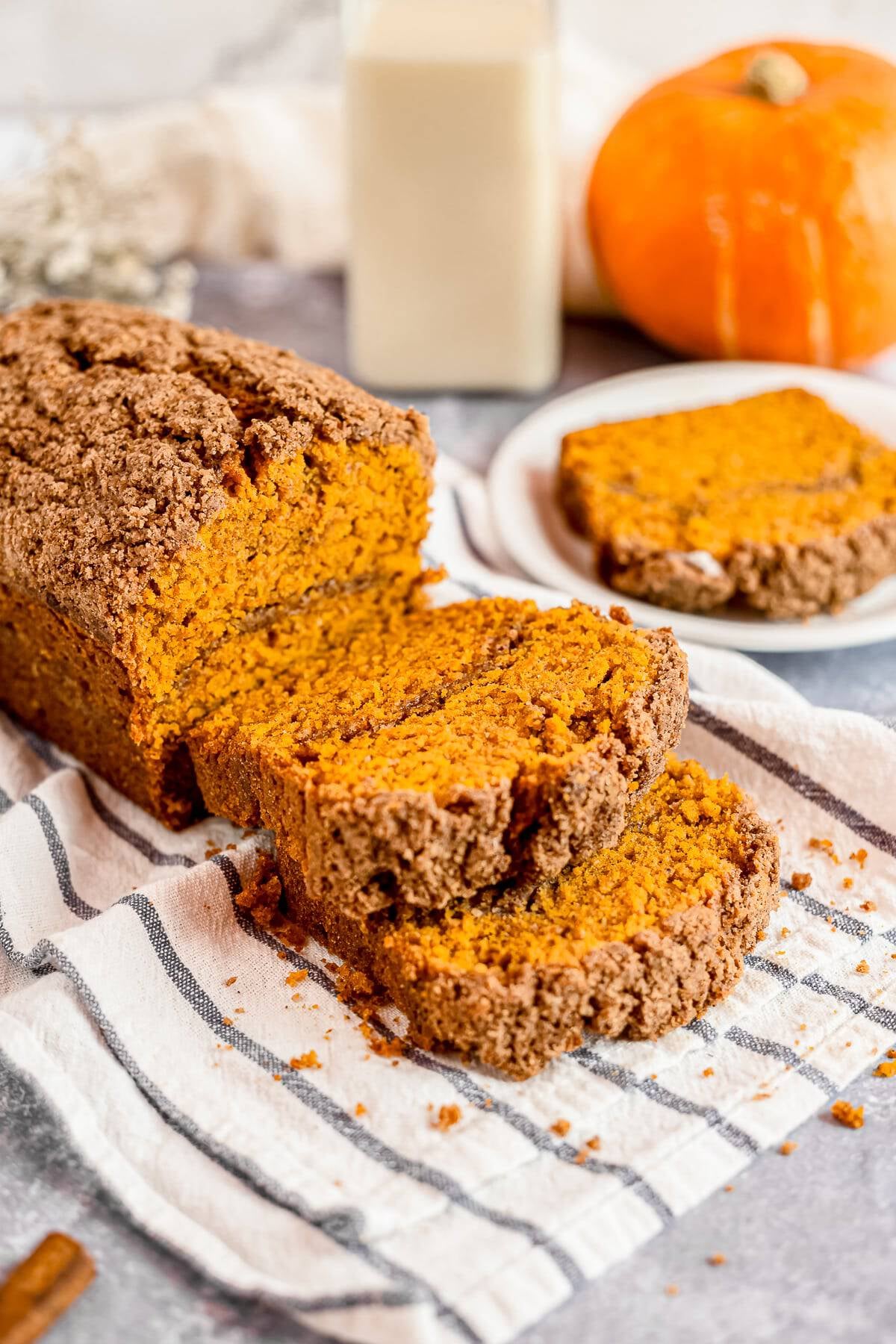 Best Pumpkin Bread with Streusel Topping Recipe