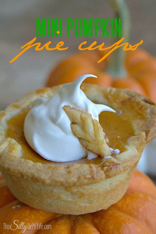 Mini Pumpkin Pie Cups