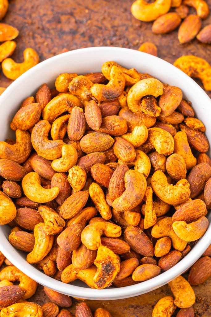 Homemade Spiced Roasted Nuts (for Holiday Gifts)