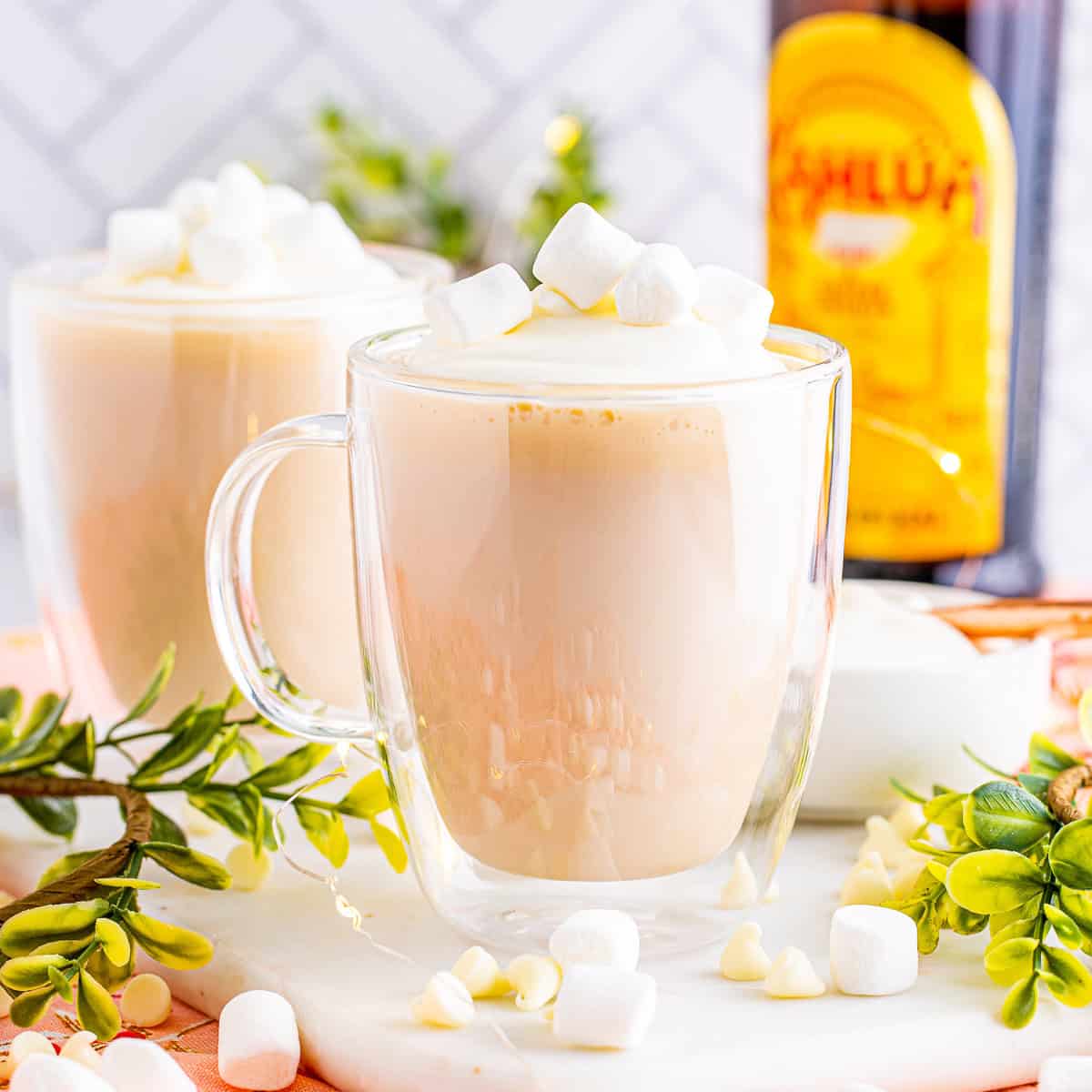 White Hot Chocolate with Kahlua Recipe