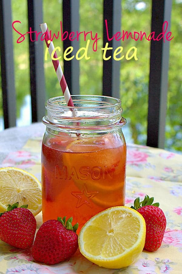 Strawberry Lemonade Iced Tea