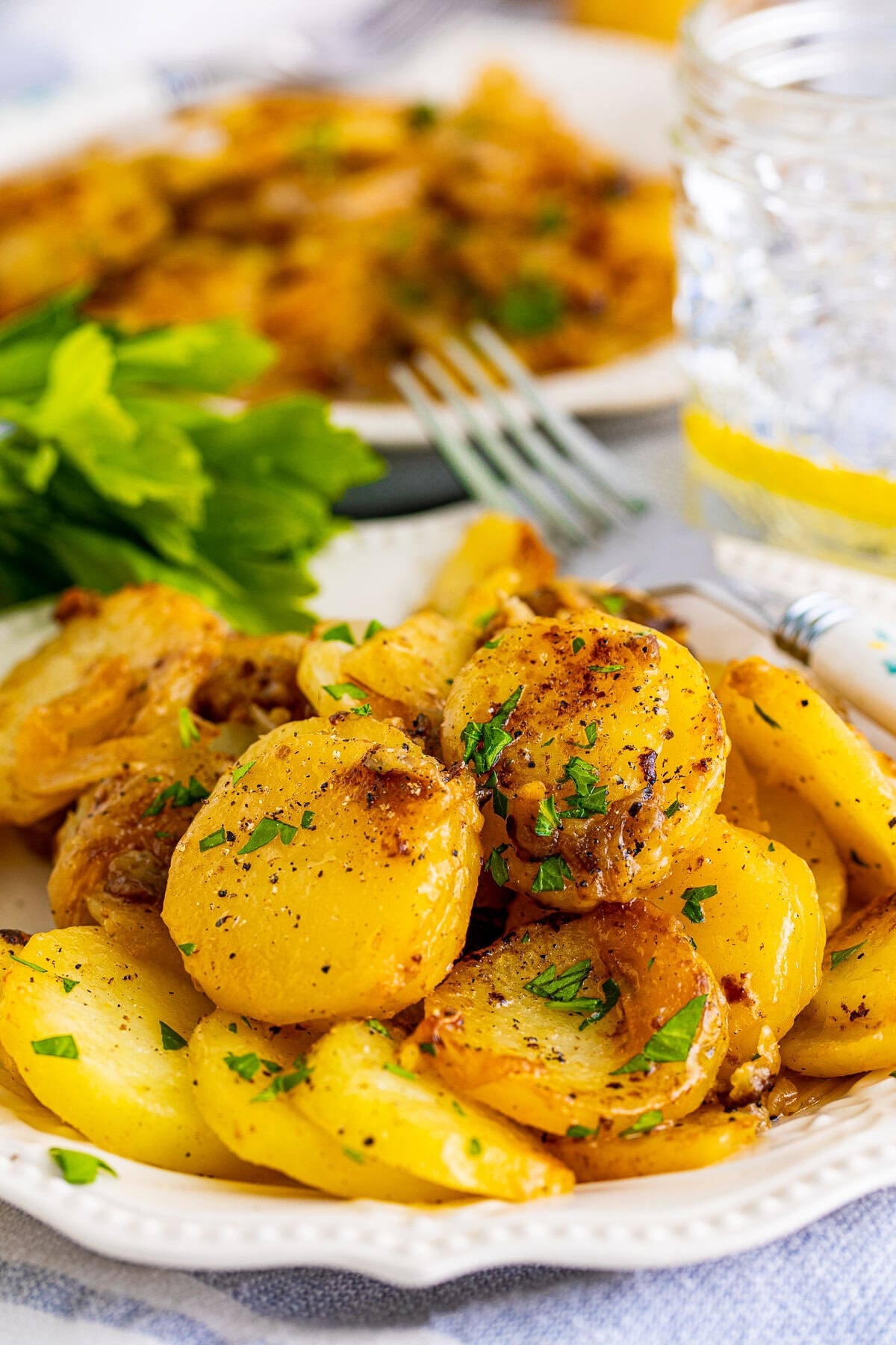 Easy Southern Smothered Potatoes Recipe