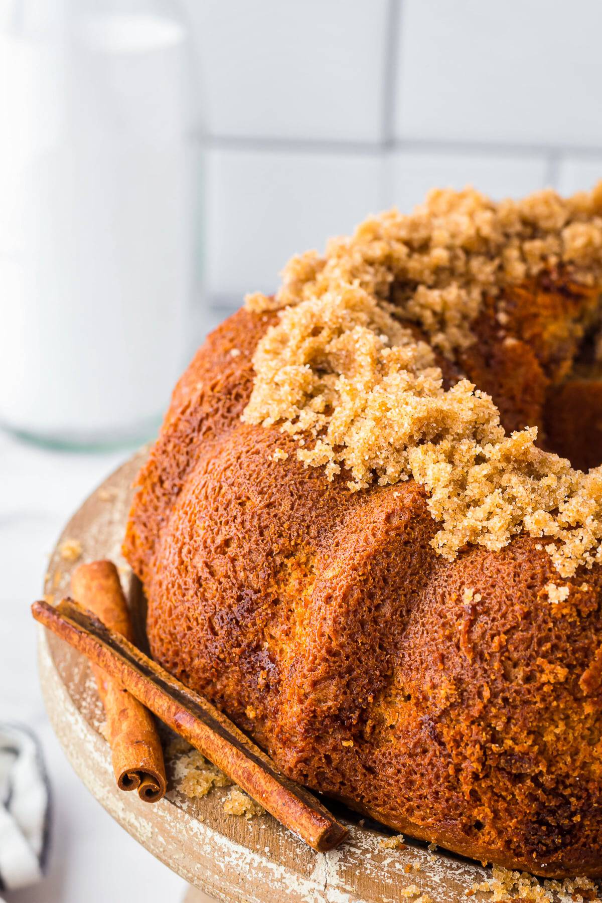 Snickerdoodle Cake (Easy Bundt Cake Recipe)
