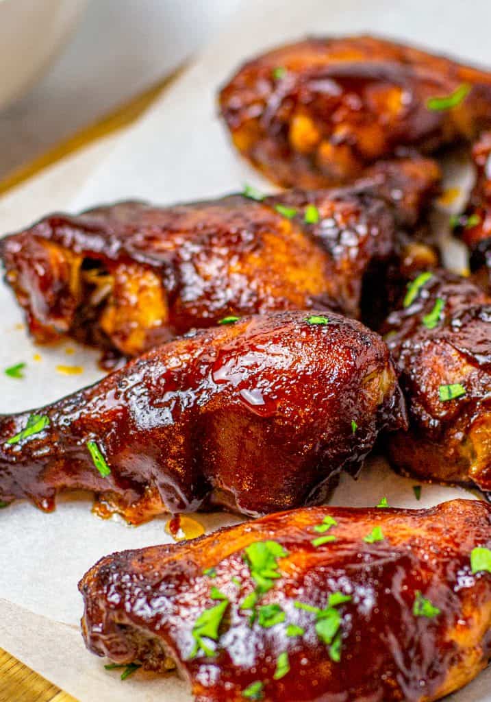 The BEST Sticky Slow Cooker Barbecue Chicken Recipe