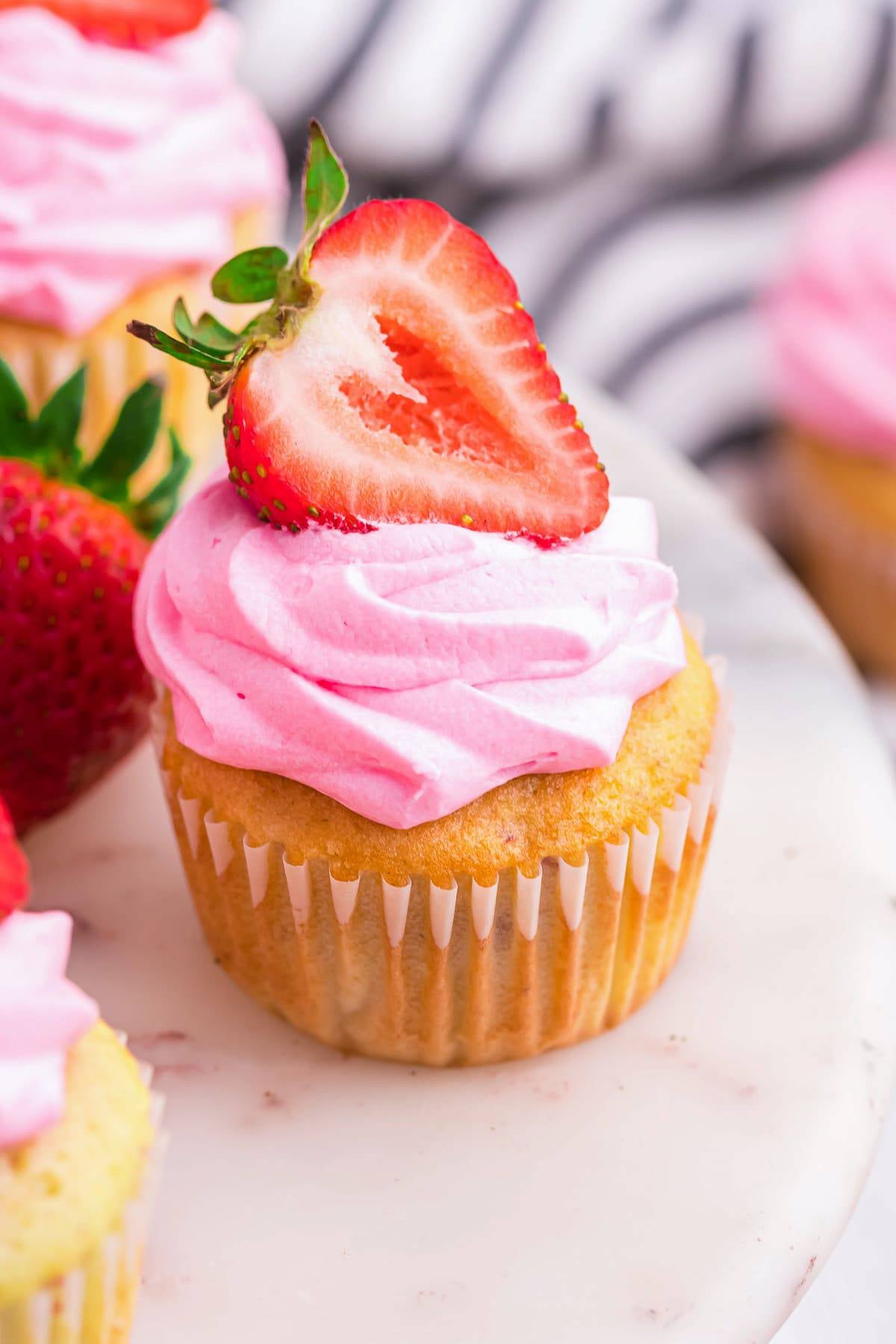 Strawberry Cupcakes