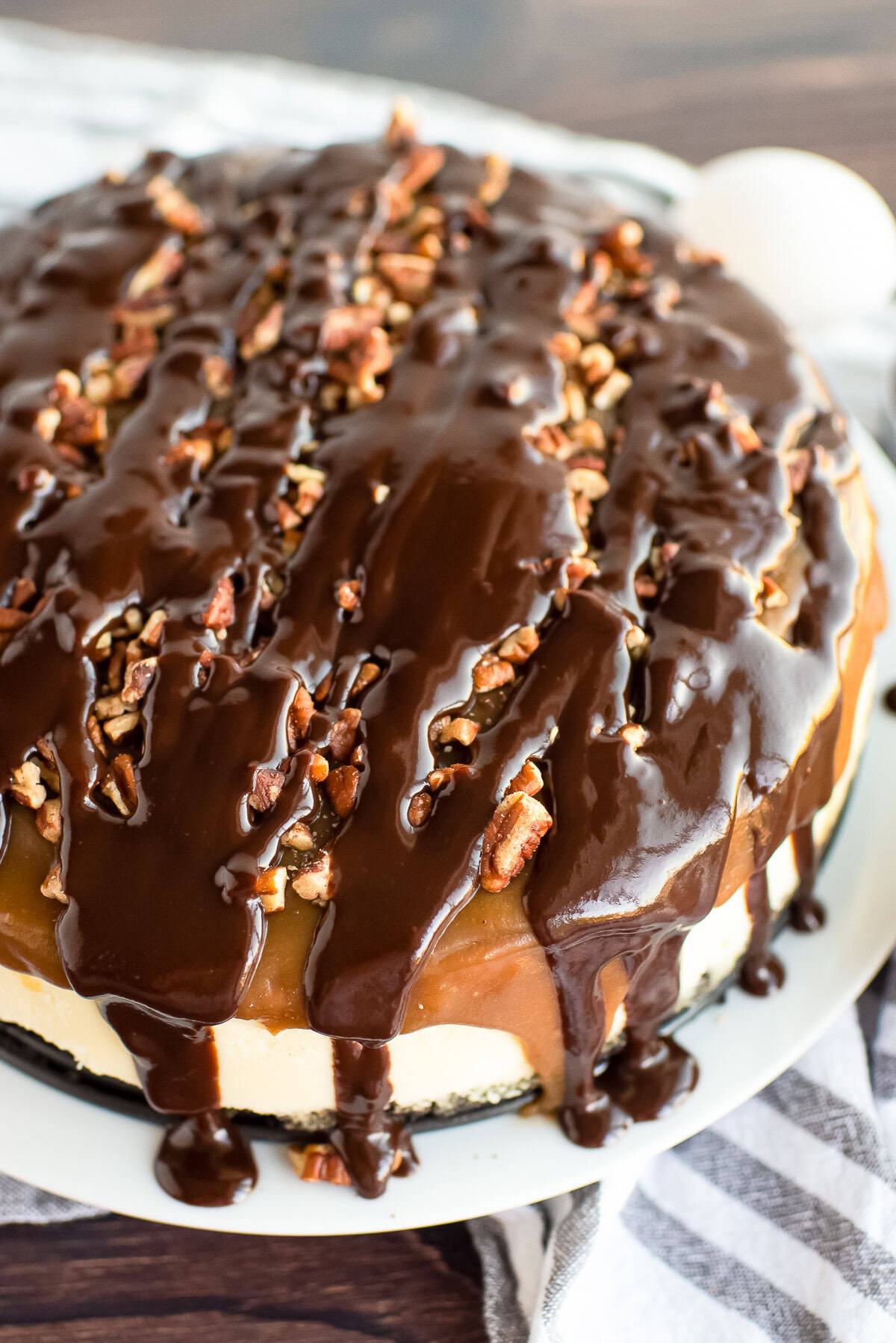 Best Turtle Cheesecake Recipe from Scratch