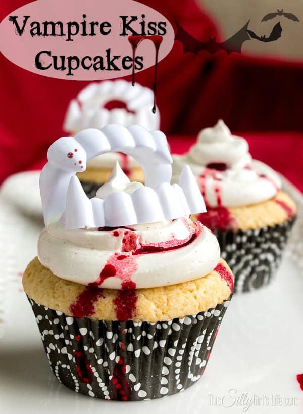Vampire Kiss Cupcakes