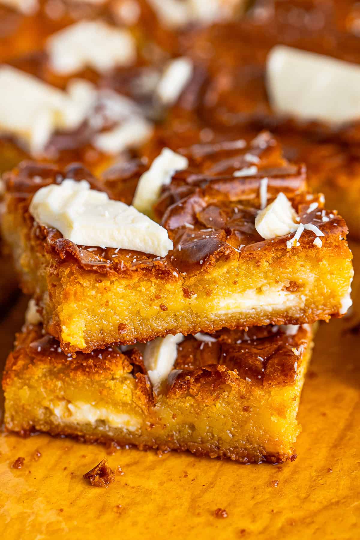 The BEST White Chocolate Brownies