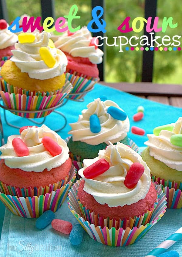 Sweet and Sour Cupcakes {Fun Candy Ideas!}